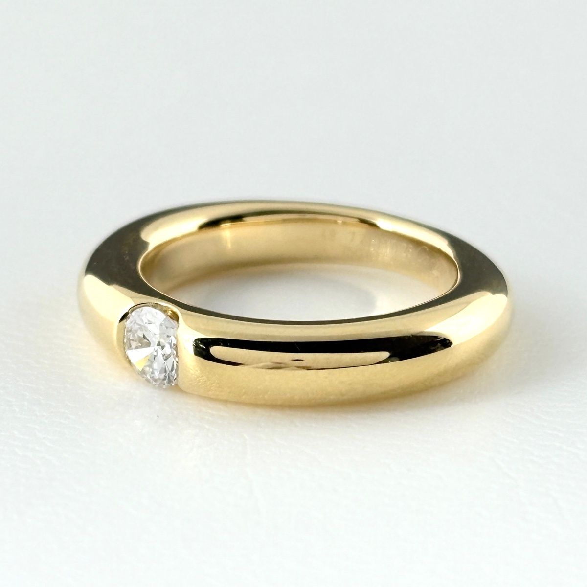 Cartier Ellipuri Ring YG Yellow Gold Diamond — view 3