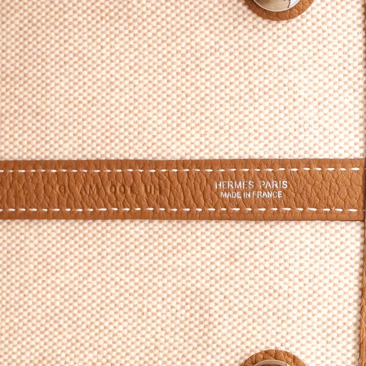 Hermes Tote Neogaden 41 Toile Ash Negonda Gold Silver — view 5