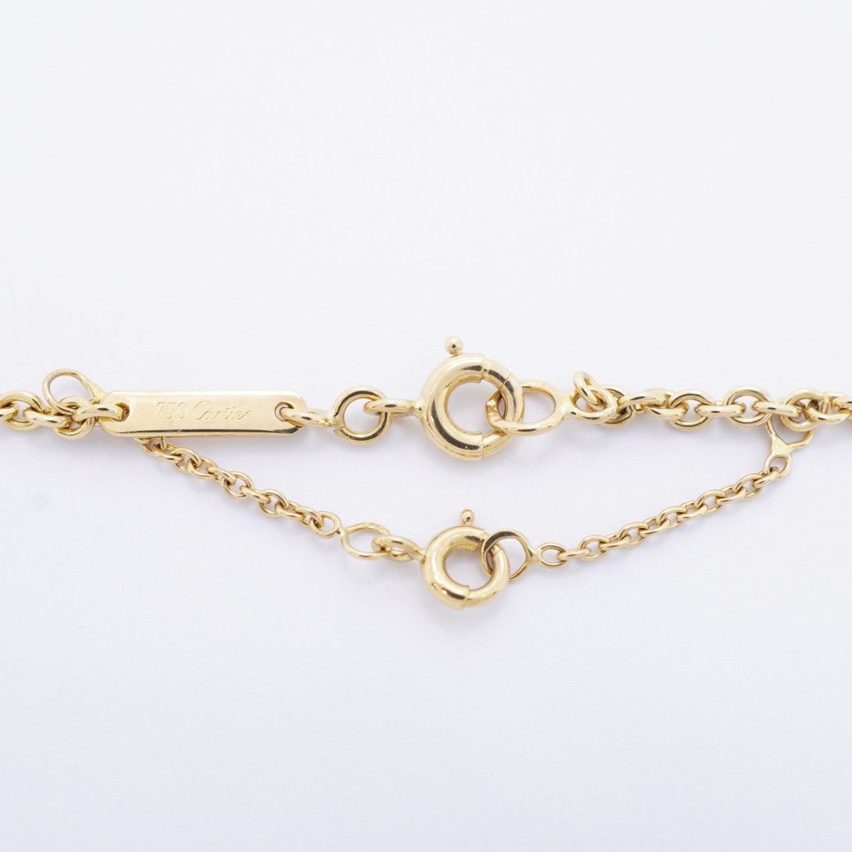 Cartier Necklace Baby Trinity 18k Yellow Gold 18k White Pink — view 4