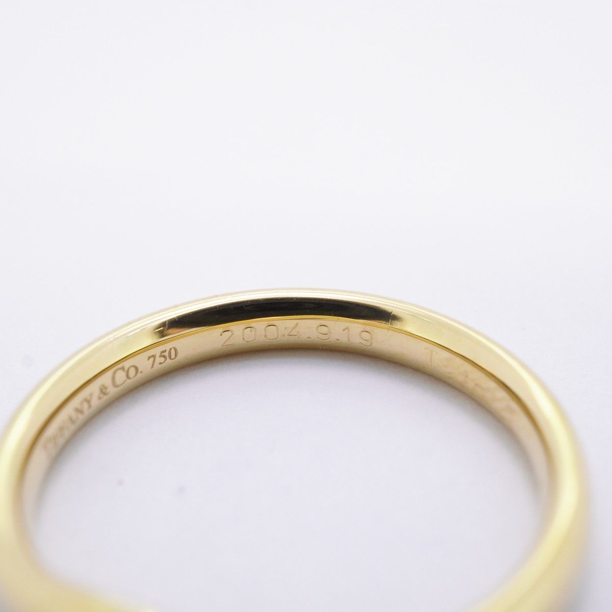 Tiffany & Co Ring Curved Band 18k Yellow Gold — view 6