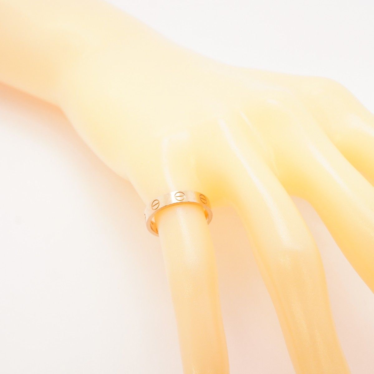 Cartier Ring Mini Love 18k Pink Gold — view 7