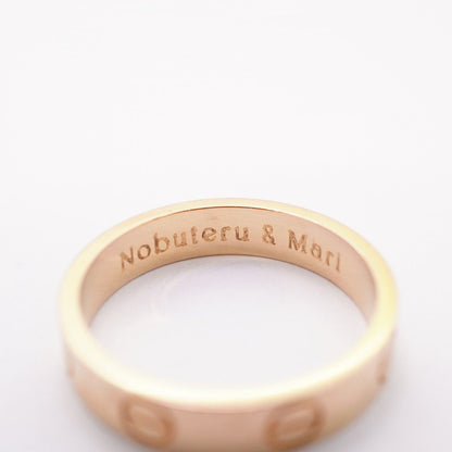 Cartier Ring Mini Love 18k Pink Gold — view 5