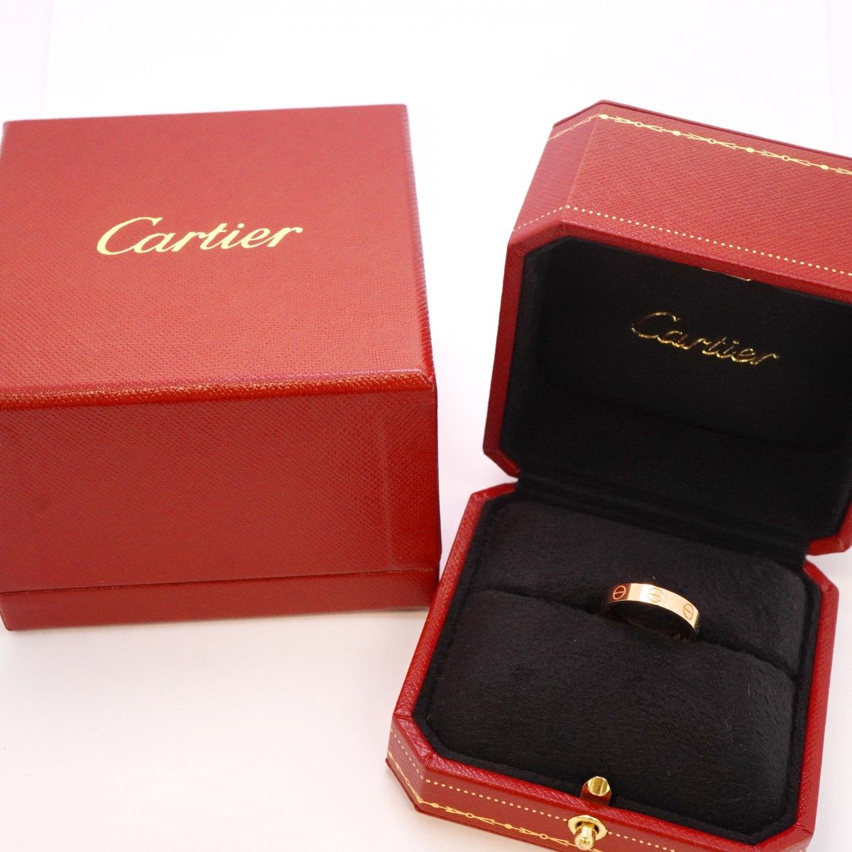 Cartier Ring Mini Love 18k Pink Gold — view 8