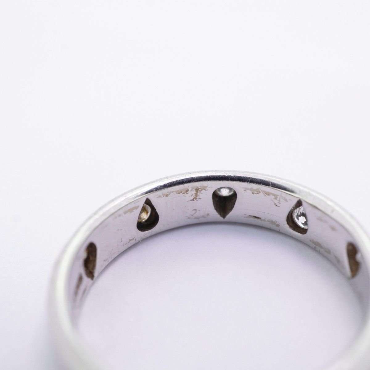 Tiffany & Co Ring Dots Platinum Diamond — view 7