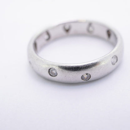 Tiffany & Co Ring Dots Platinum Diamond — view 8