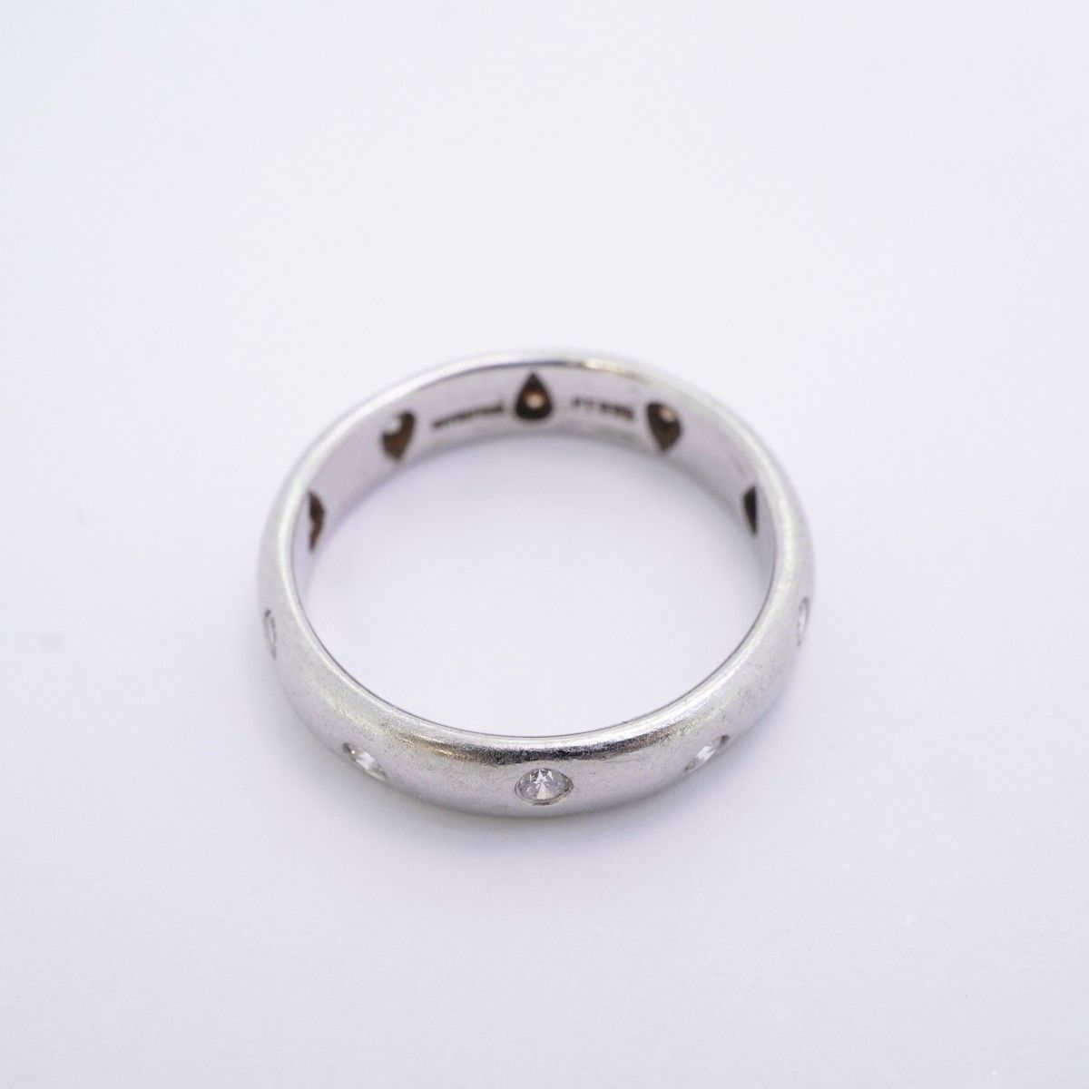 Tiffany & Co Ring Dots Platinum Diamond — view 3