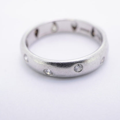 Tiffany & Co Ring Dots Platinum Diamond — view 9