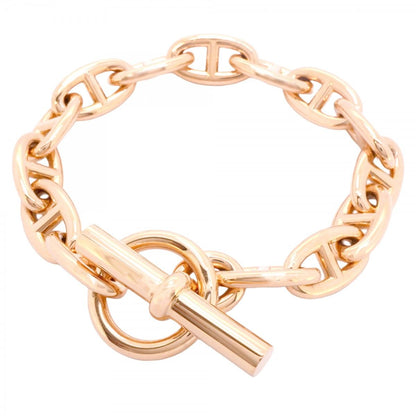 Hermes Bracelet Chaine D'ancre GM 14 Links 18k Pink Gold