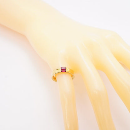 Tiffany & Co Ring Stacking 18k Yellow Gold Ruby — view 7