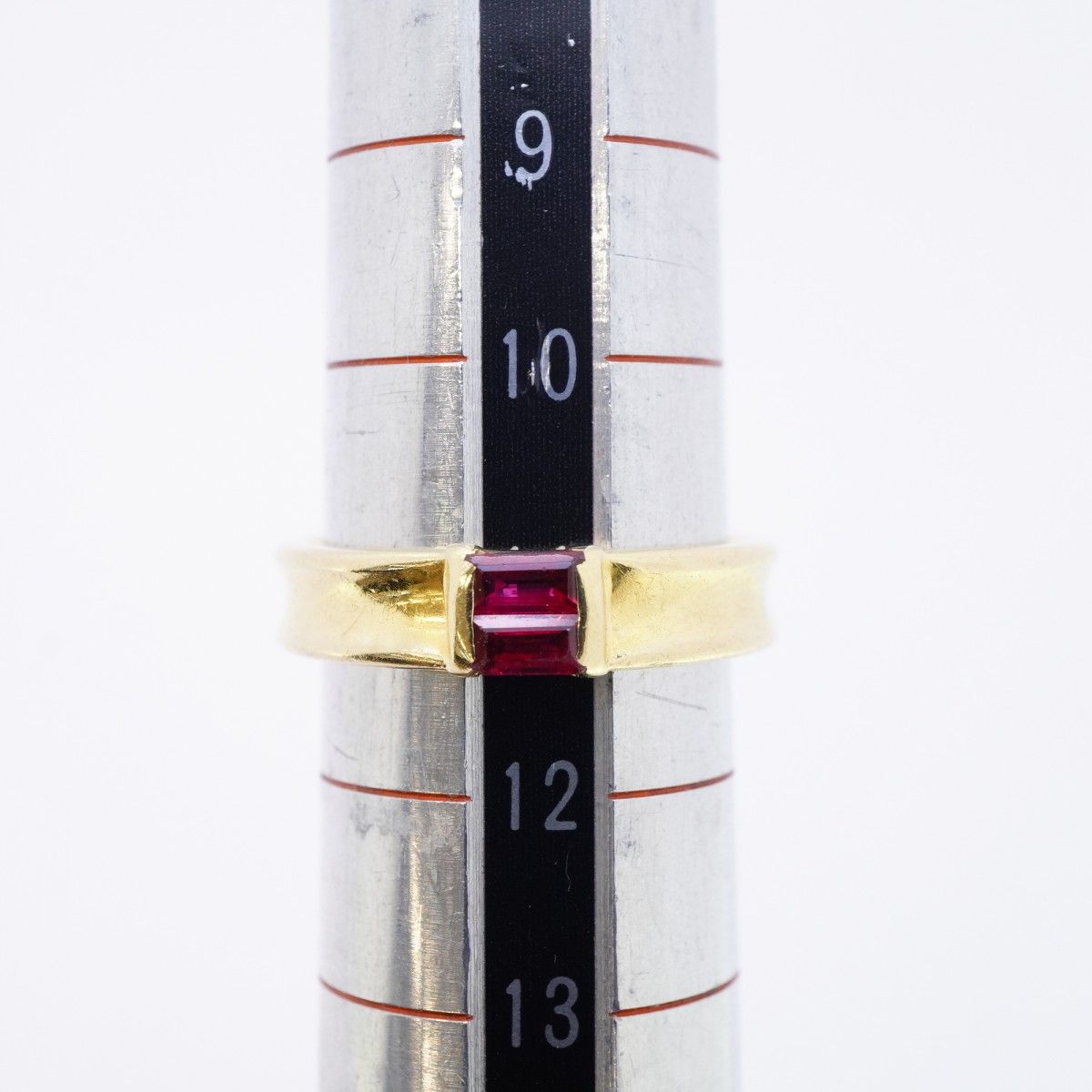 Tiffany & Co Ring Stacking 18k Yellow Gold Ruby — view 6