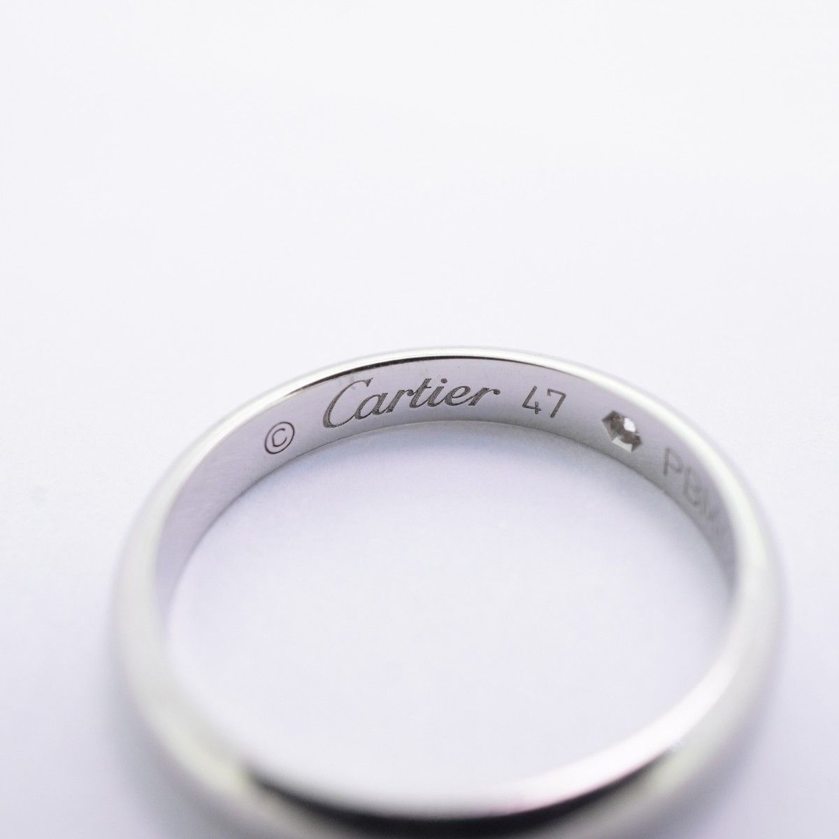 Cartier Ring Classic Platinum Diamond — view 4