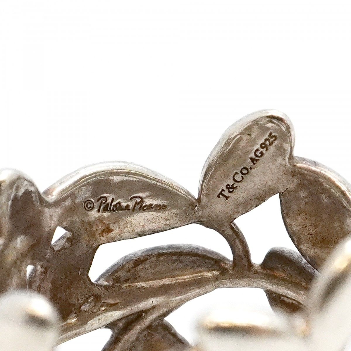 Tiffany & Co Ring Olive Leaf 925 Sterling Silver — view 4