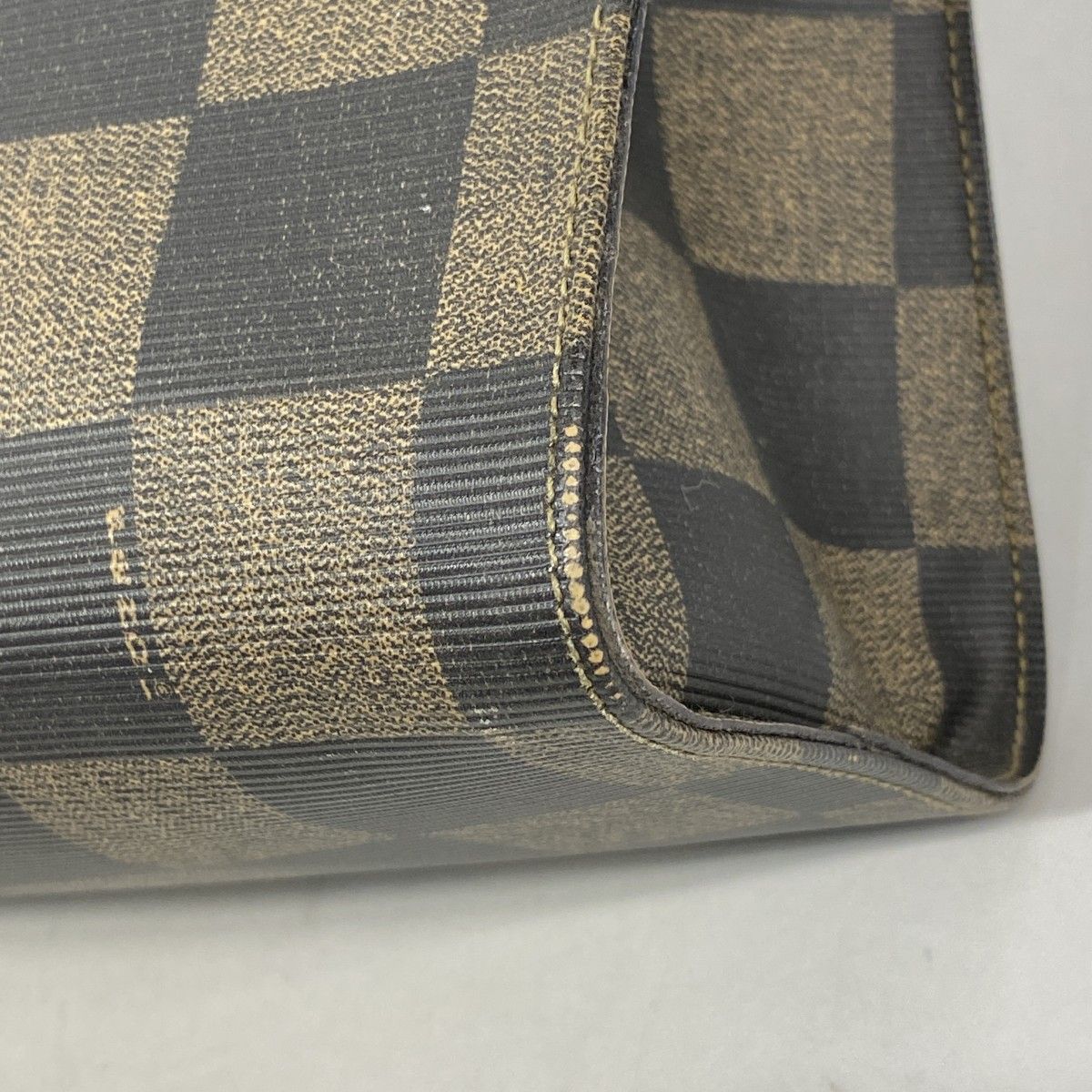 Fendi Handbag Black Brown Silver — view 6