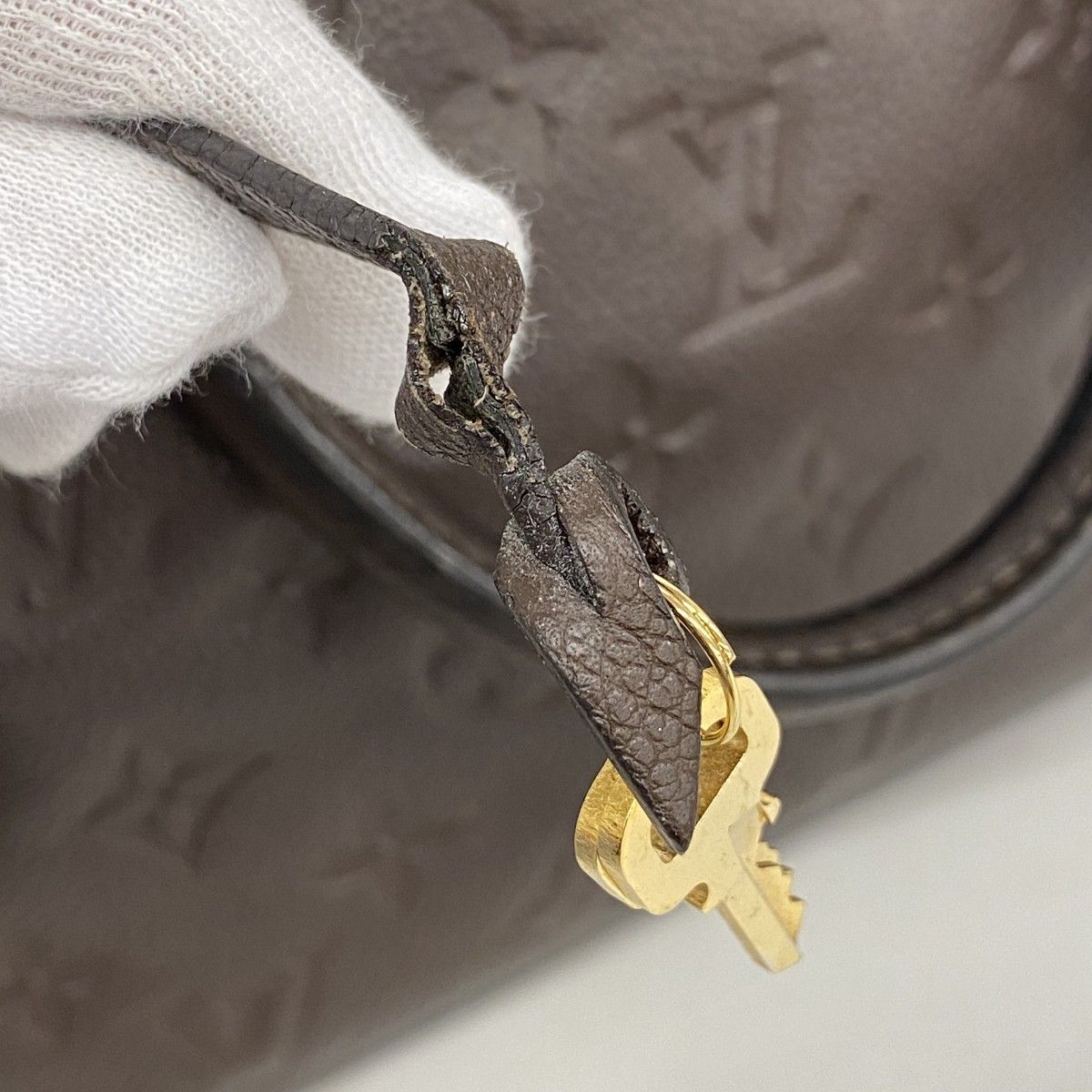 Louis Vuitton Handbag Monogram Empreinte Speedy Bandouliere 25 Tail — view 7