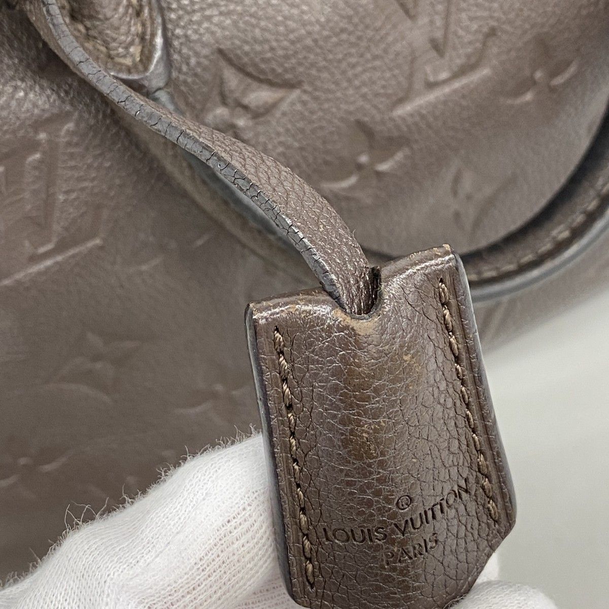 Louis Vuitton Handbag Monogram Empreinte Speedy Bandouliere 25 Tail — view 9