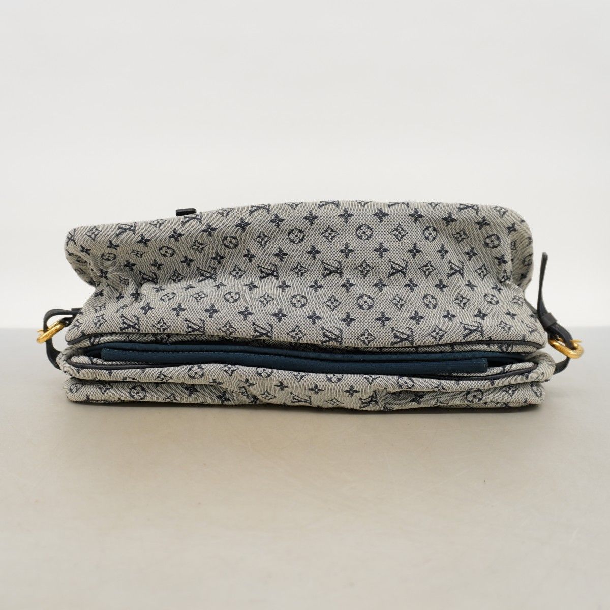 Louis Vuitton Shoulder Bag Monogram Mini Sac Maman Blue — view 3