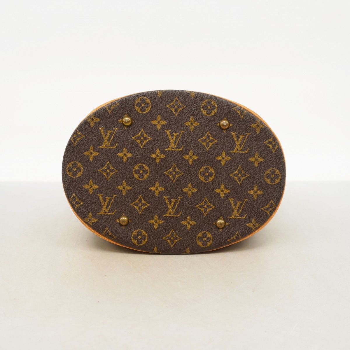 Louis Vuitton Tote Monogram Bucket GM Brown — view 3