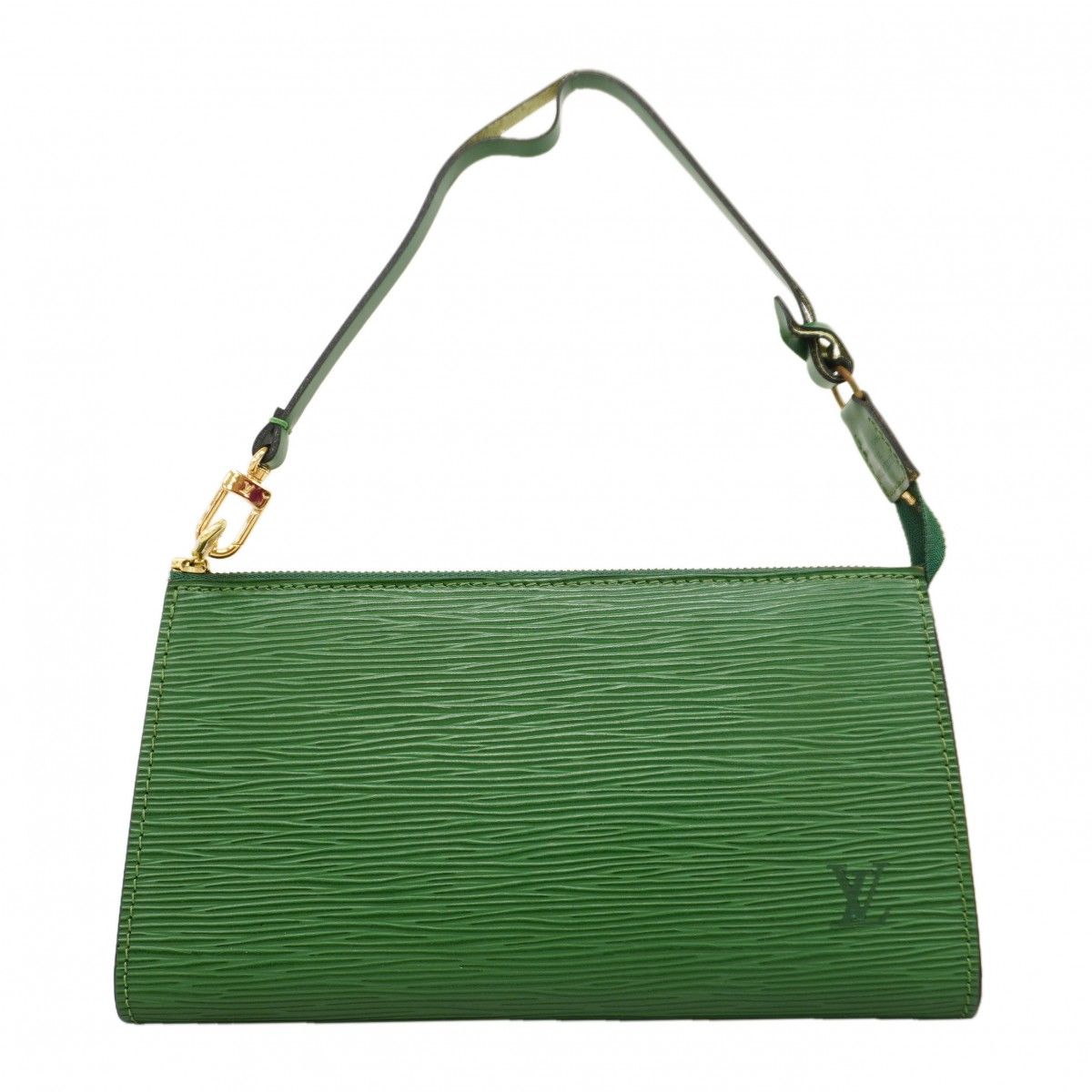 Louis Vuitton Pouch Epi Pochette Borneo Green