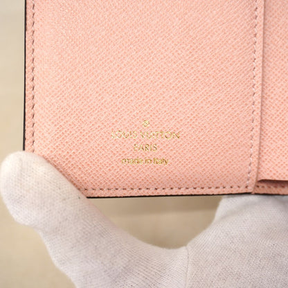 Louis Vuitton Wallet Monogram Portefeuille Juliette Brown Rose Velours — view 4