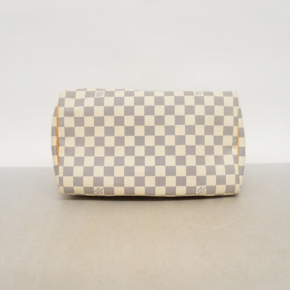 Louis Vuitton Handbag Damier Azur Speedy 30 White — view 3