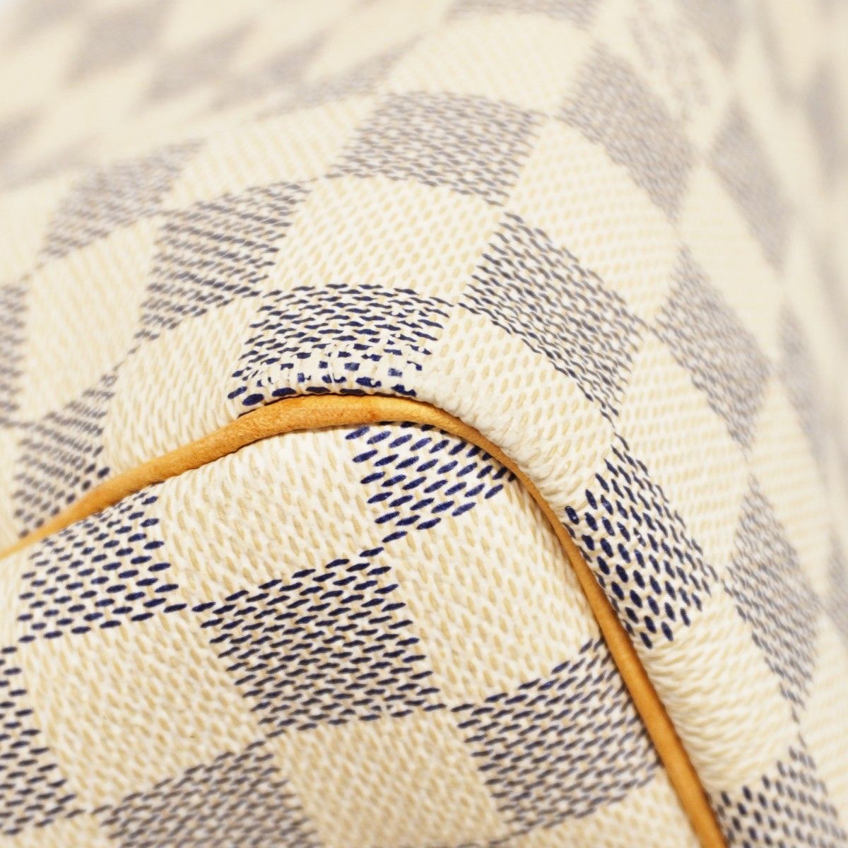 Louis Vuitton Handbag Damier Azur Speedy 30 White — view 6