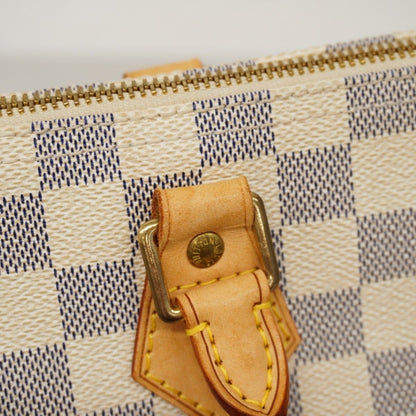 Louis Vuitton Handbag Damier Azur Speedy 30 White — view 9
