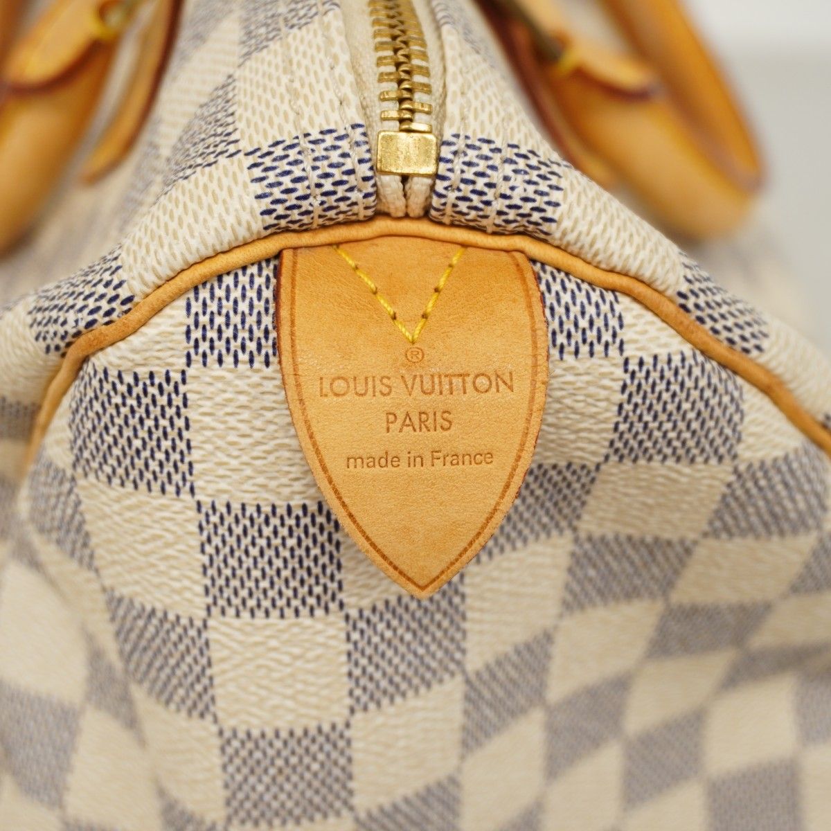 Louis Vuitton Handbag Damier Azur Speedy 30 White — view 5