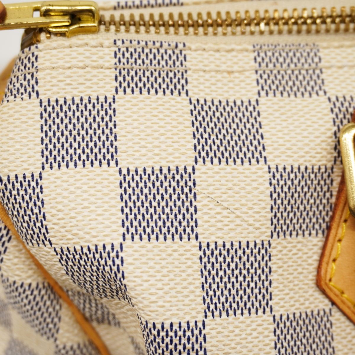 Louis Vuitton Handbag Damier Azur Speedy 30 White — view 7
