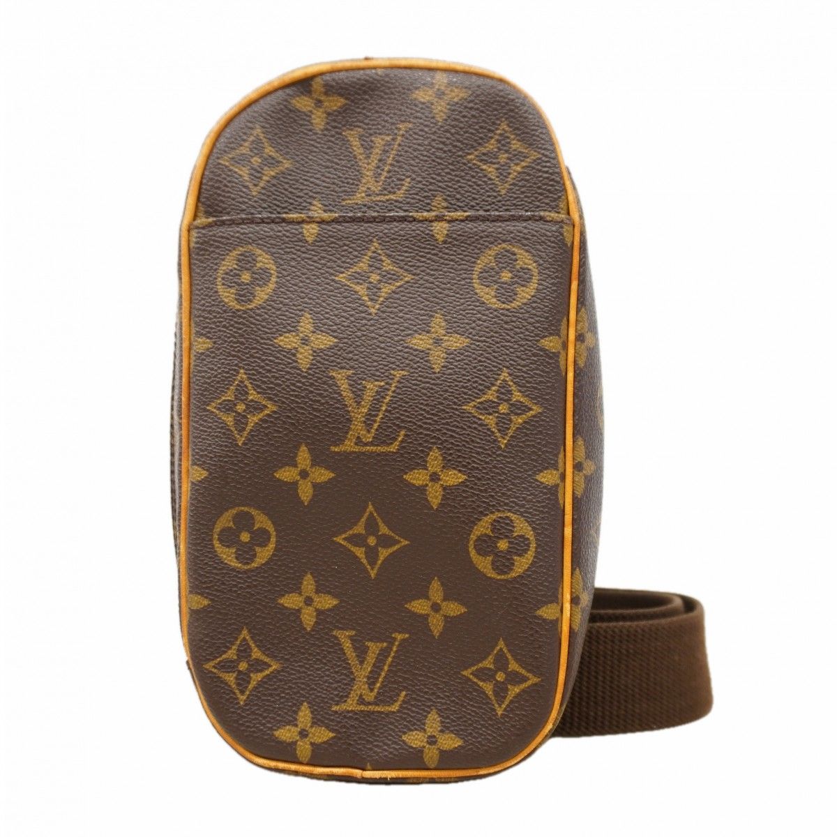 Louis Vuitton Belt Bag Monogram Pochette Gange Brown