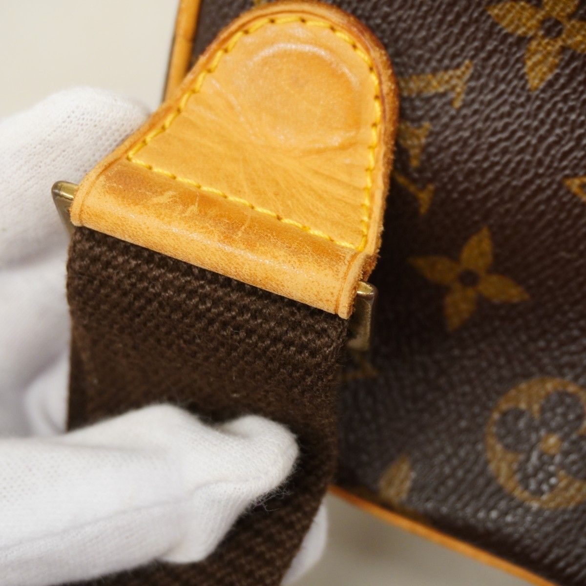 Louis Vuitton Belt Bag Monogram Pochette Gange Brown — view 7