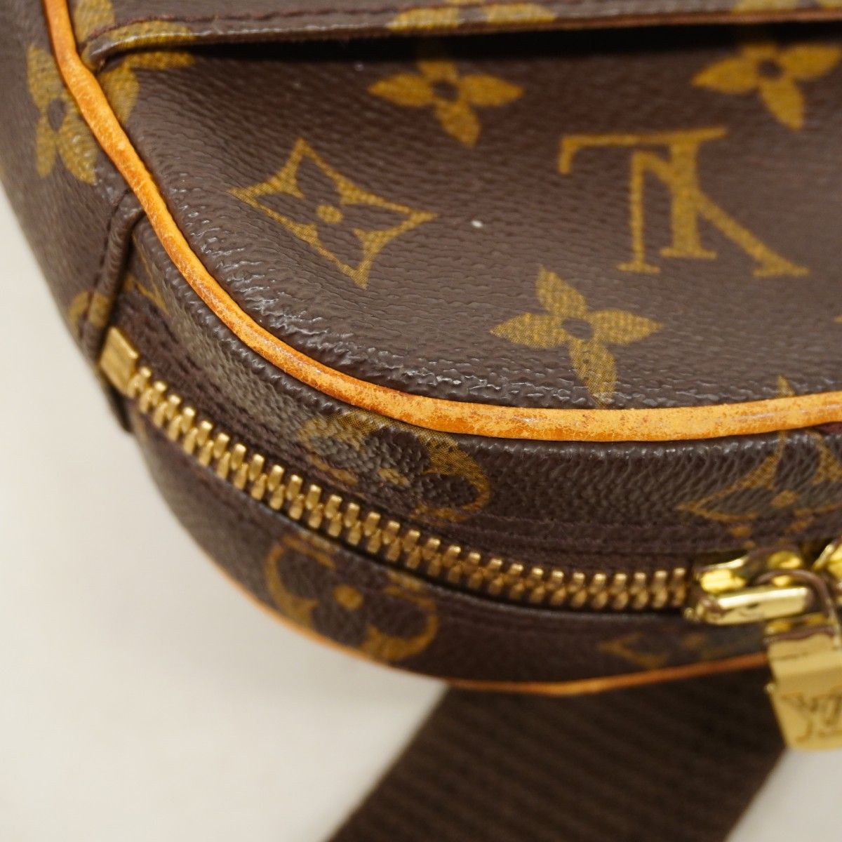 Louis Vuitton Belt Bag Monogram Pochette Gange Brown — view 6