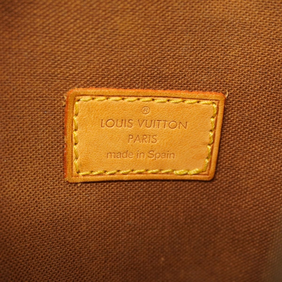 Louis Vuitton Belt Bag Monogram Pochette Gange Brown — view 5