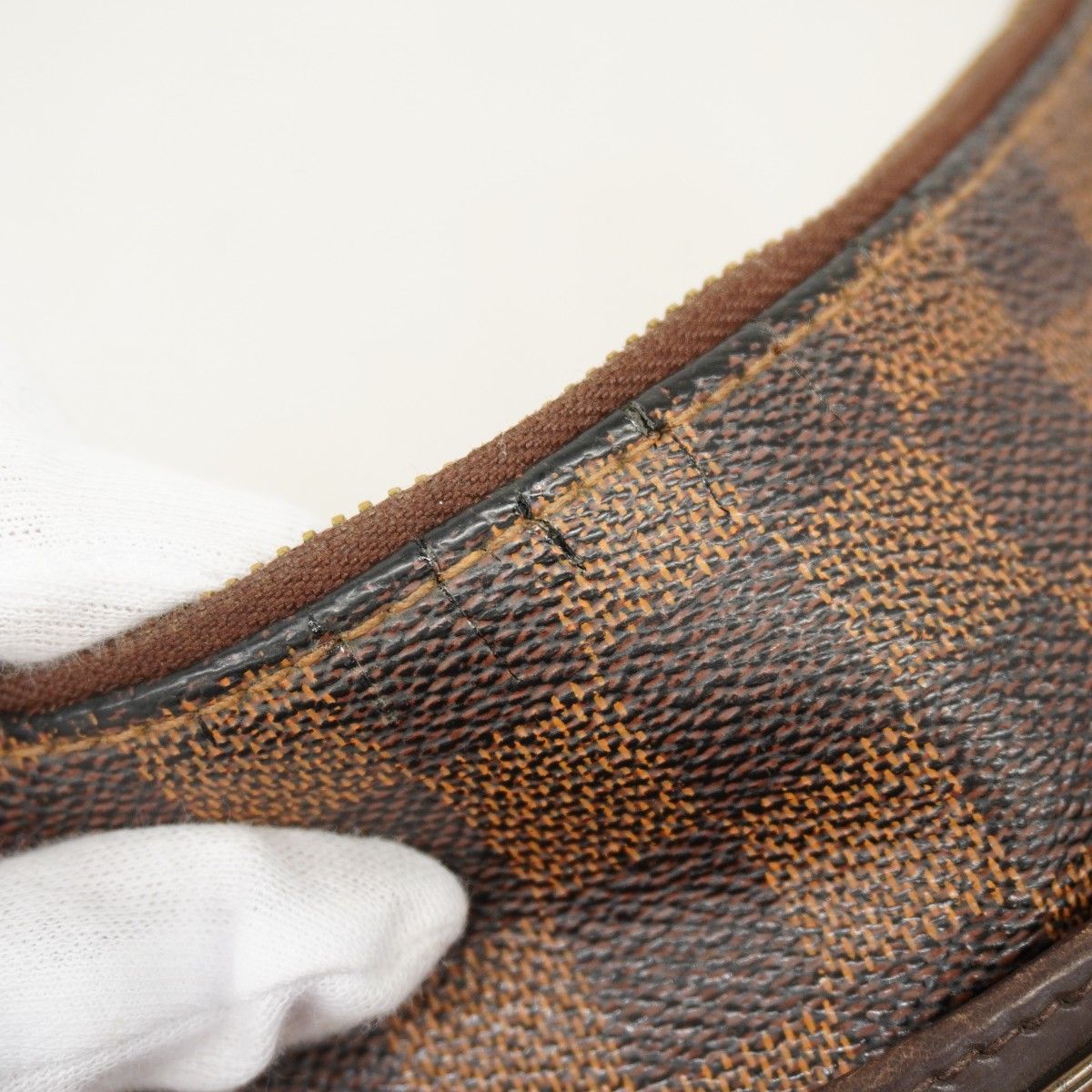 Louis Vuitton Shoulder Bag Damier Blue Msbeli PM Ebene — view 6