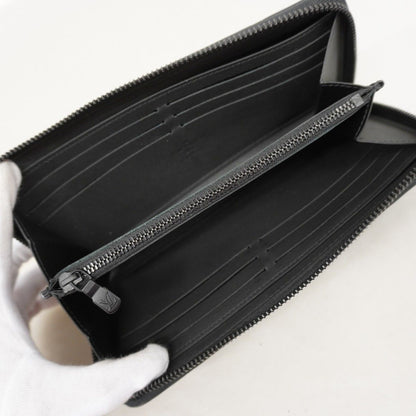 Louis Vuitton Wallet Monogram Shadow Zippy Horizontal Noir — view 3