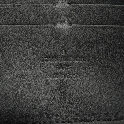 Louis Vuitton Wallet Monogram Shadow Zippy Horizontal Noir — view 4