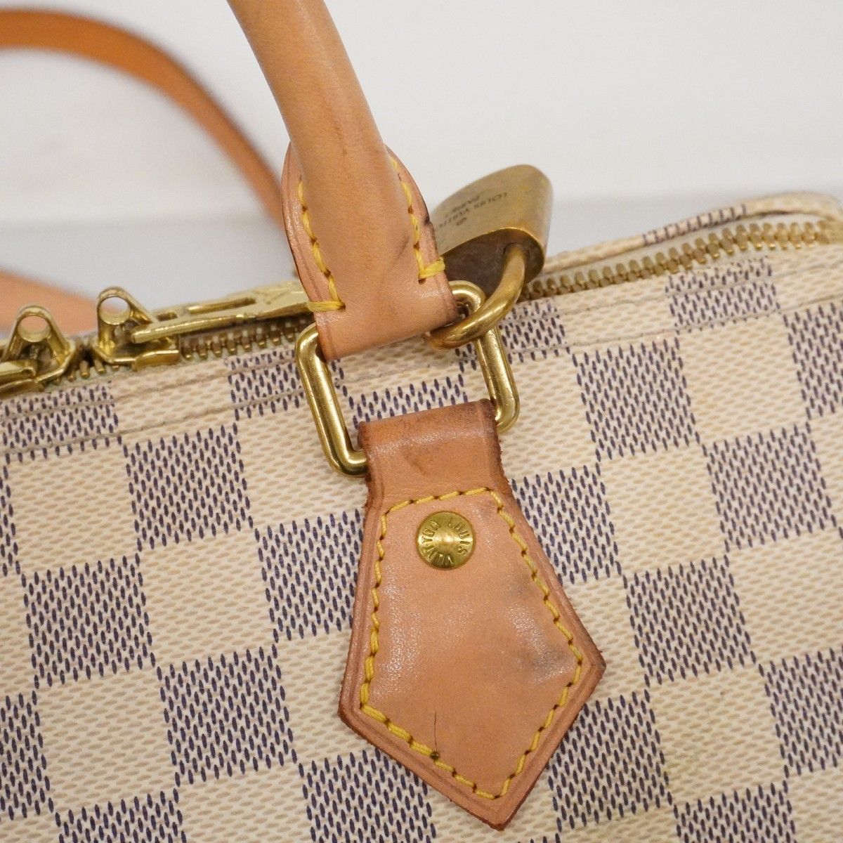 Louis Vuitton Handbag Damier Azur Speedy Bandouliere 25 White 2-Way — view 7