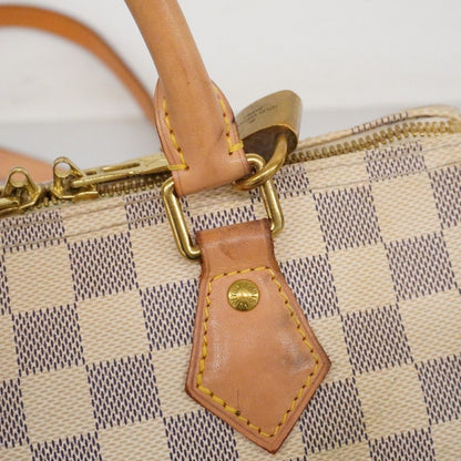 Louis Vuitton Handbag Damier Azur Speedy Bandouliere 25 White 2-Way — view 7
