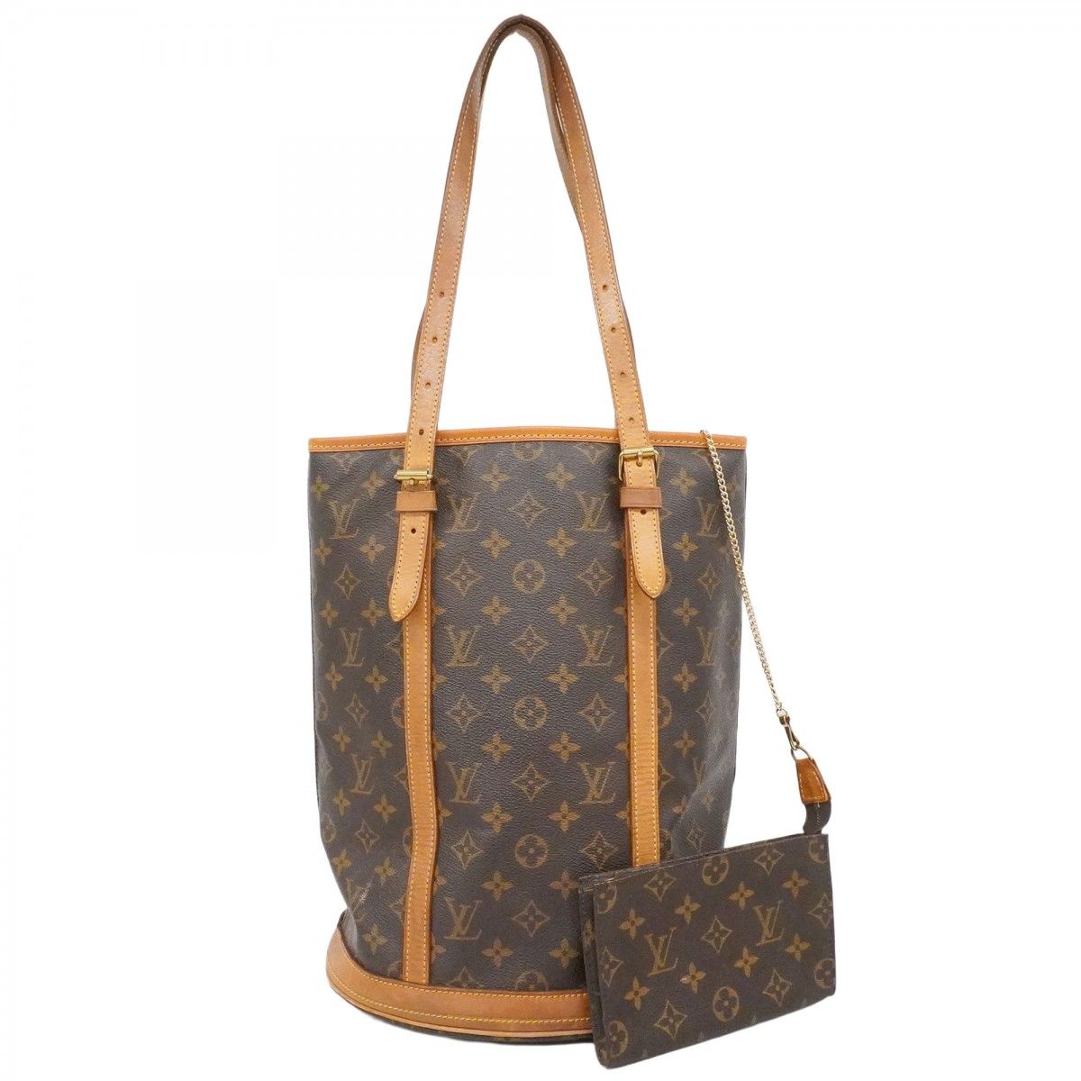 Louis Vuitton Tote Monogram Bucket GM Brown
