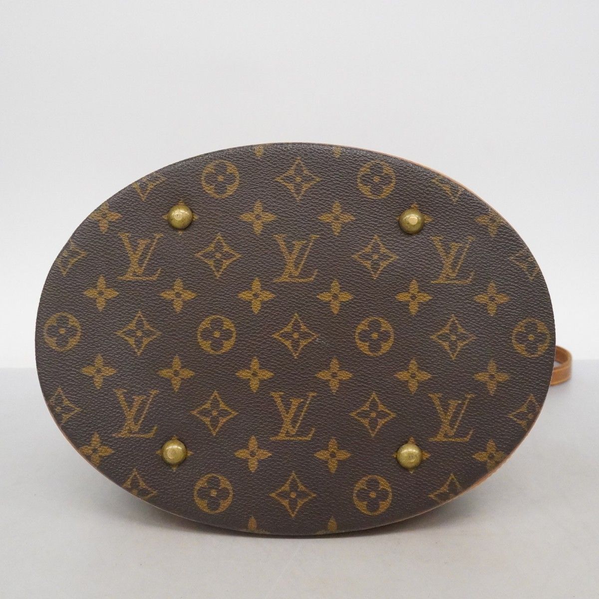 Louis Vuitton Tote Monogram Bucket GM Brown — view 3