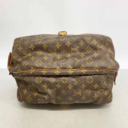 Louis Vuitton Shoulder Bag Monogram Saumur 35 Brown — view 3