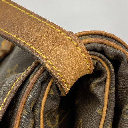 Louis Vuitton Shoulder Bag Monogram Saumur 35 Brown — view 8