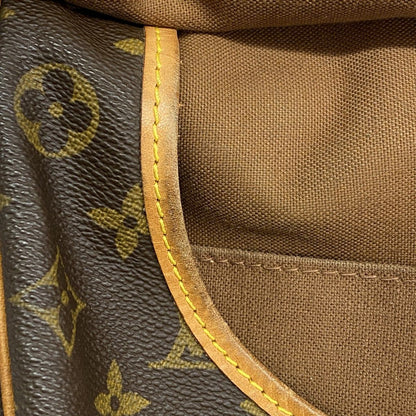 Louis Vuitton Shoulder Bag Monogram Saumur 35 Brown — view 7