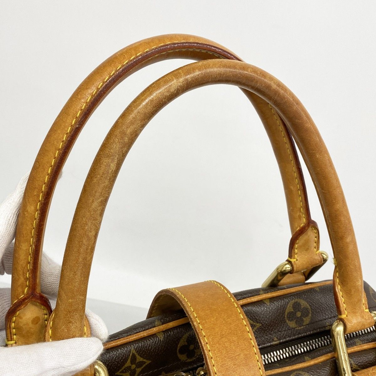 Louis Vuitton Handbag Monogram Manhattan GM Brown — view 8