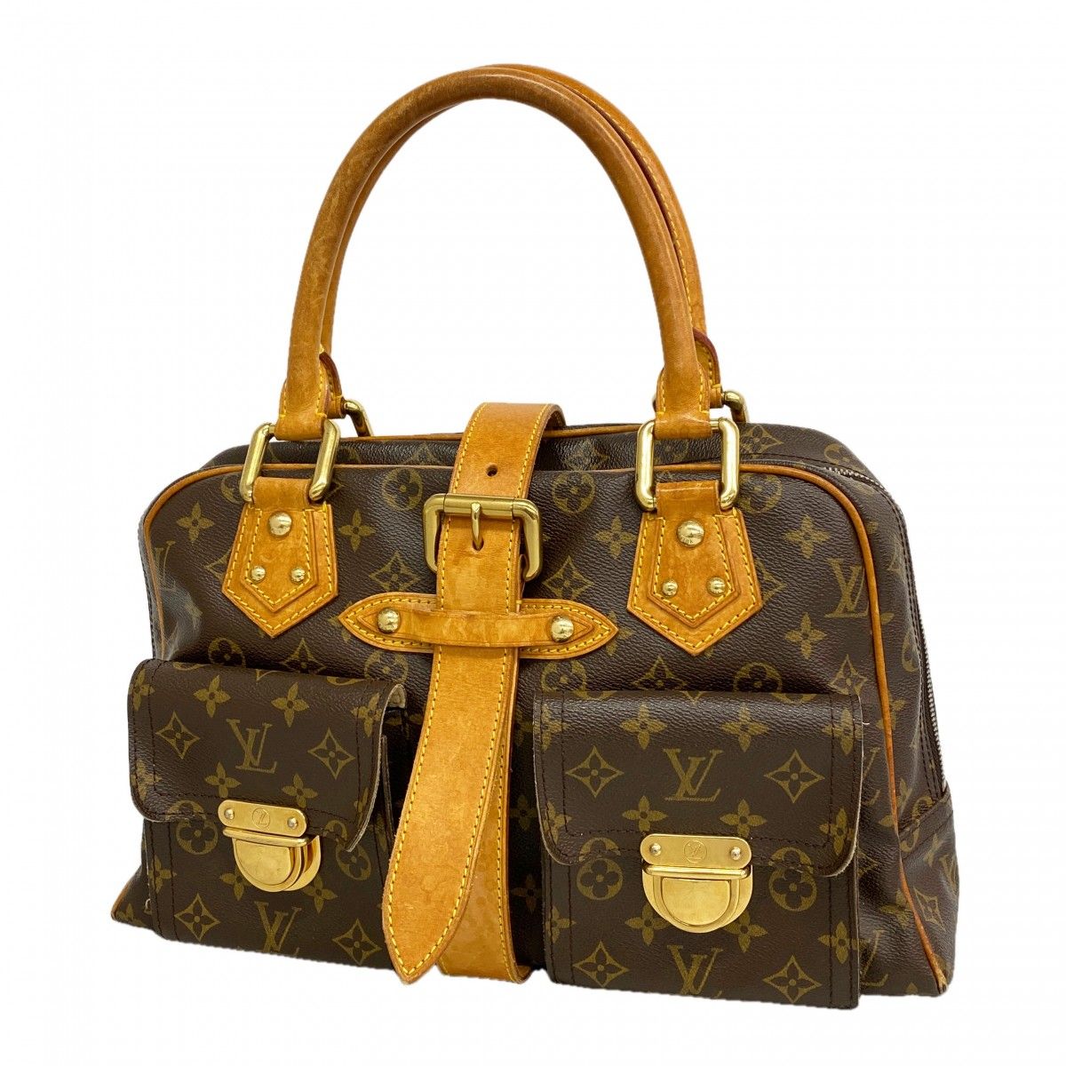 Louis Vuitton Handbag Monogram Manhattan GM Brown