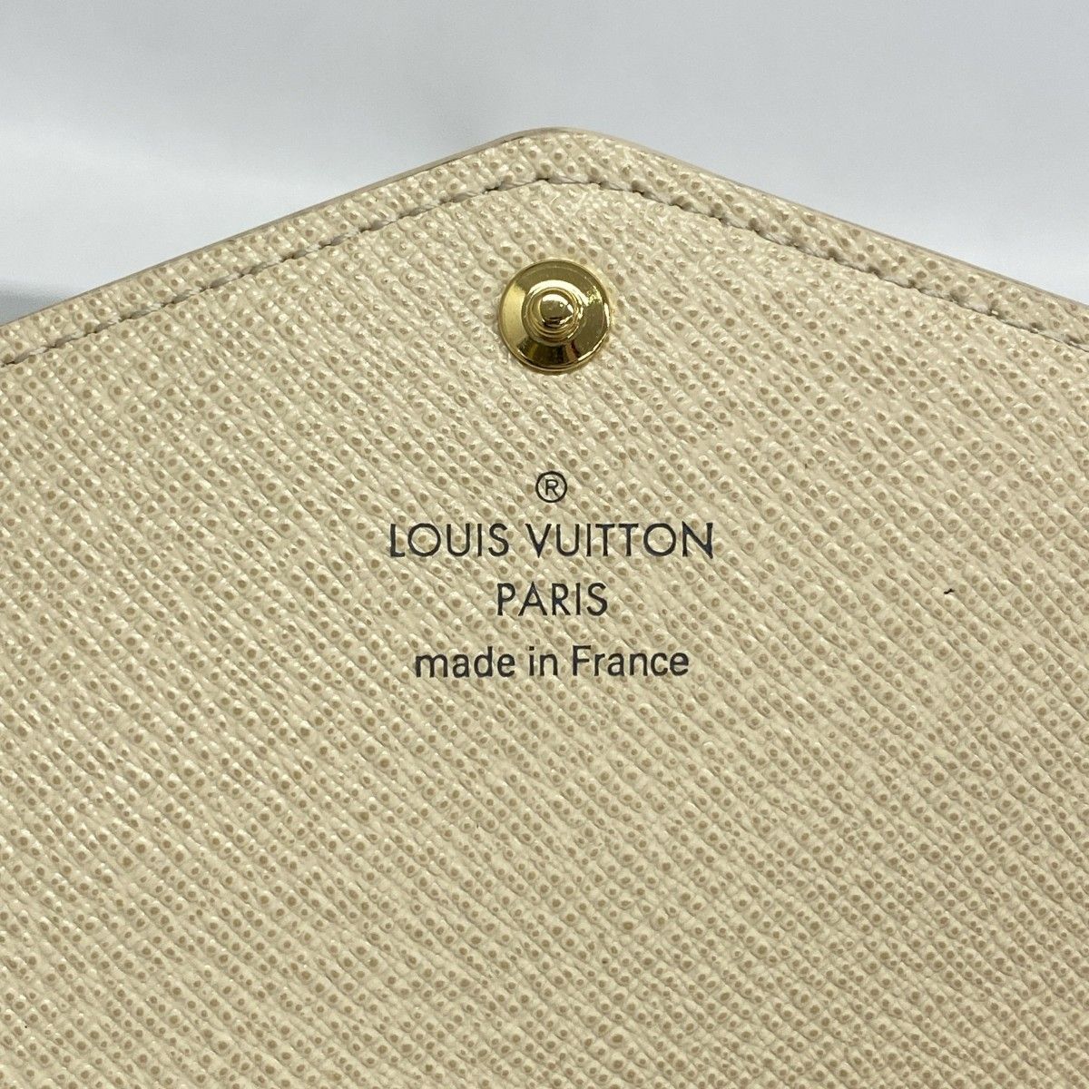 Louis Vuitton Wallet Damier Azur Portefeuille Sarah White — view 4