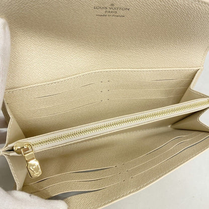 Louis Vuitton Wallet Damier Azur Portefeuille Sarah White — view 3