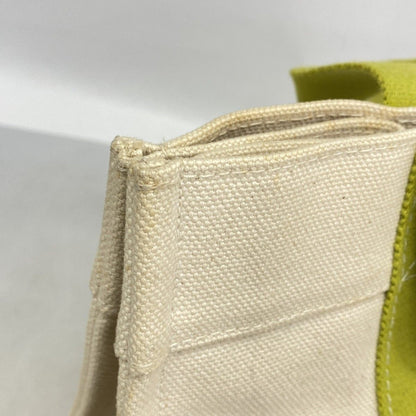 Hermes Tote Bora PM Canvas Green Silver — view 9