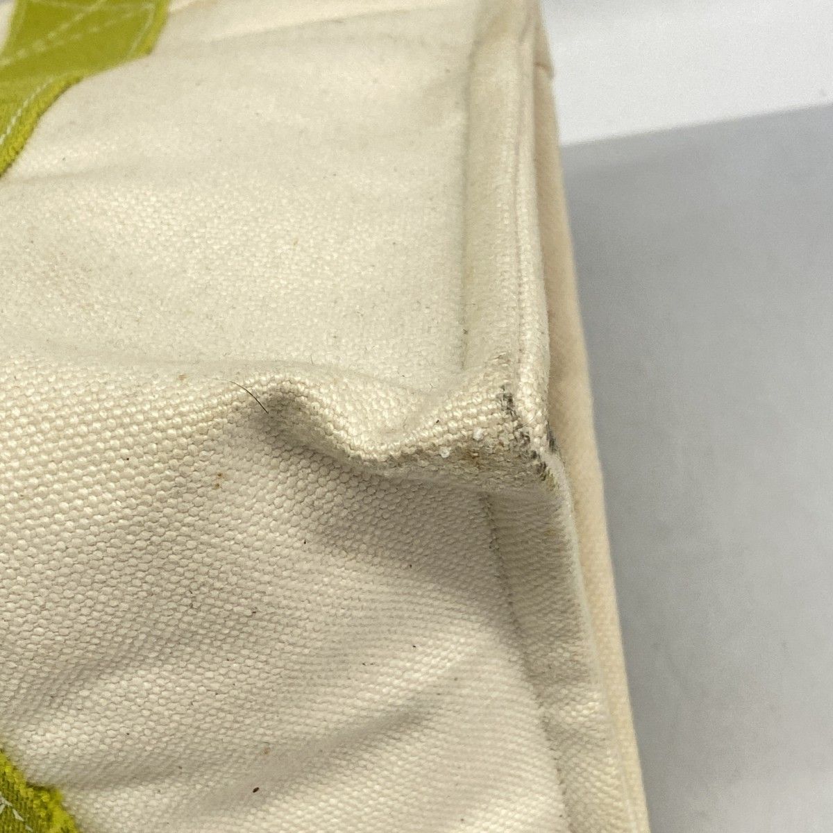 Hermes Tote Bora PM Canvas Green Silver — view 6