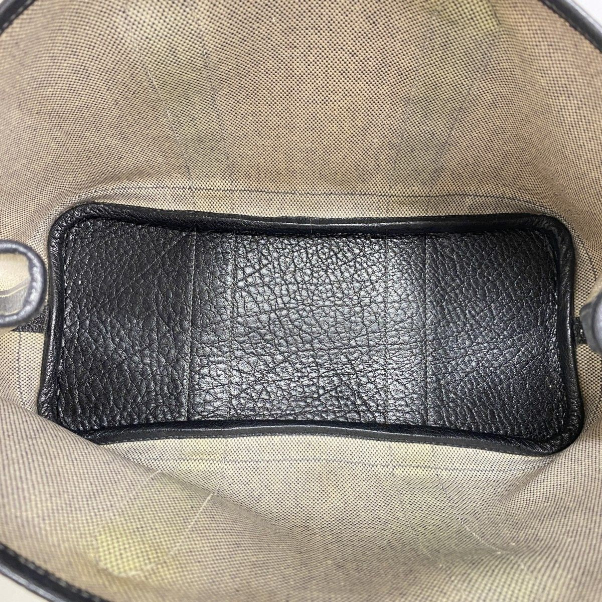 Hermes Tote Garden Party TPM Toile Ash Black Silver — view 4