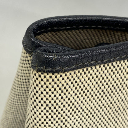 Hermes Tote Garden Party TPM Toile Ash Black Silver — view 7